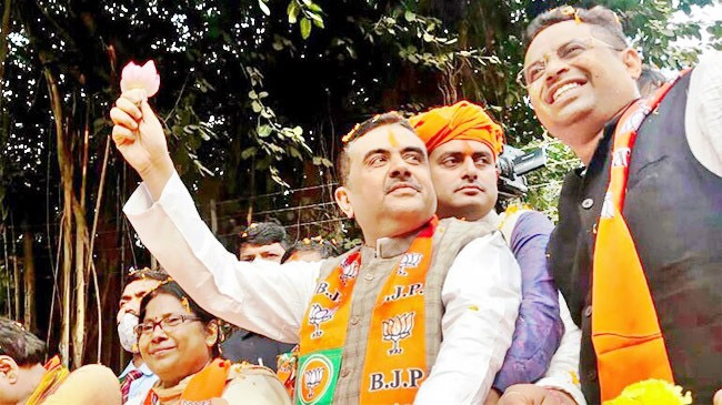 shuvendu adhikeri bjp west bengal inner