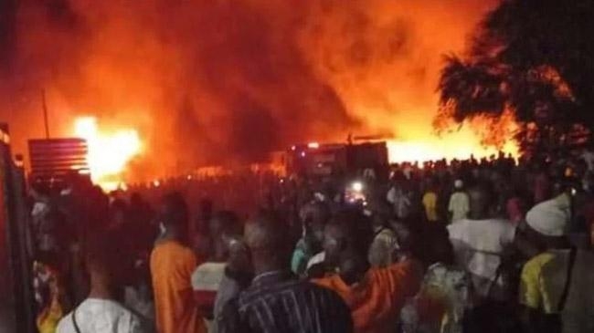 sierra leone capital fuel tanker blast