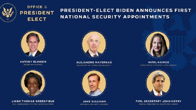 six members biden cabinet inner