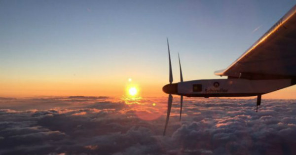 solar plane starts world tour