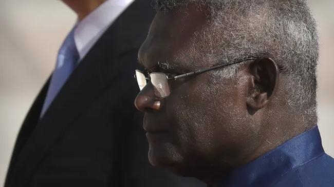 solomon islands prime minister manasseh sogavare