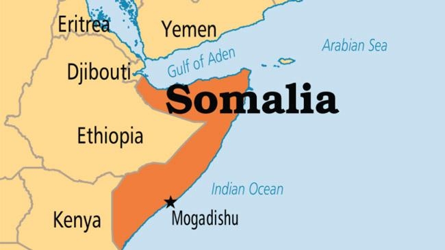 somalia map