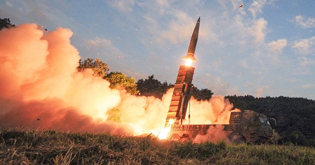 south korea ballistic missile