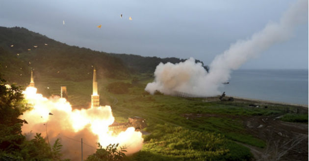 south korea missile test