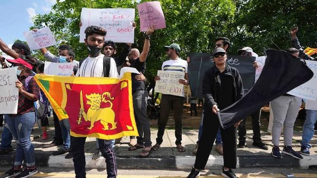 sri lanka ant government protest