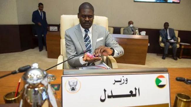 sudanese justice minister nasredeen abdulbari