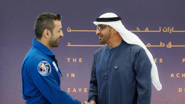 sultan alneyadi and uae prez