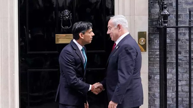 sunak with netanyahu