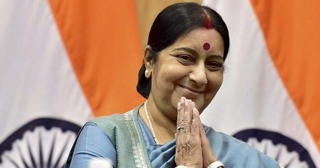 sushma swaraj indian foreign affair minister