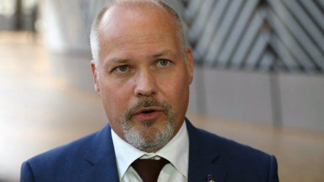 swedens justice minister morgan johansson
