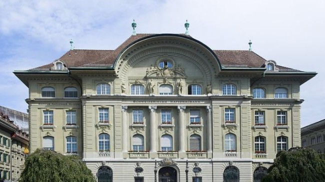 switzerland central bank front