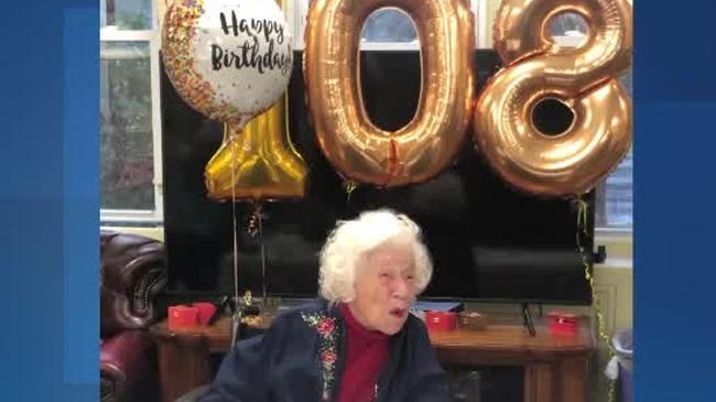 sylvia goldsholl 108 year women