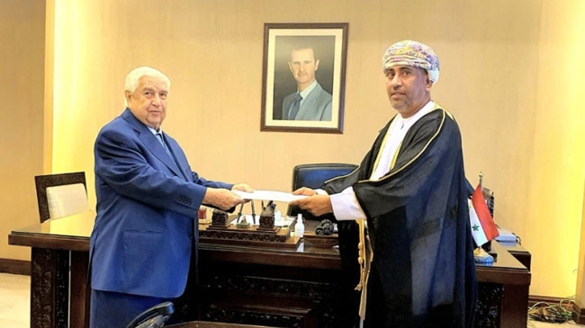 syria fm with oman