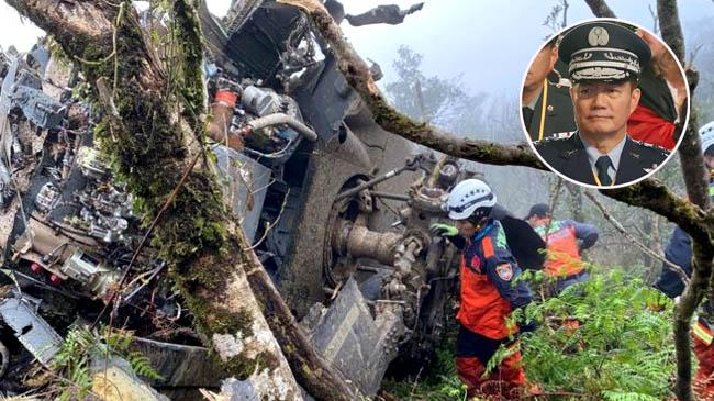 taiwan military chief accident