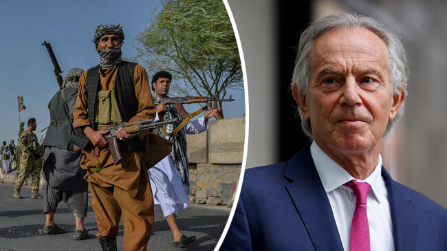taleban tony blair