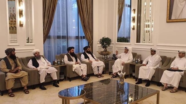 taliban delegates meet with qatar delegates in doha qatar