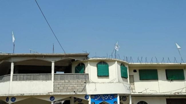 taliban flag pakistani madrasa