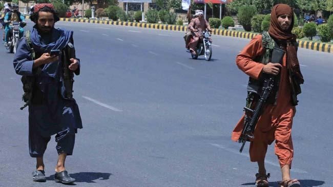 taliban petroling