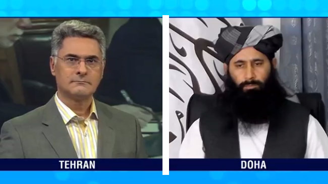 taliban spokesman press tv