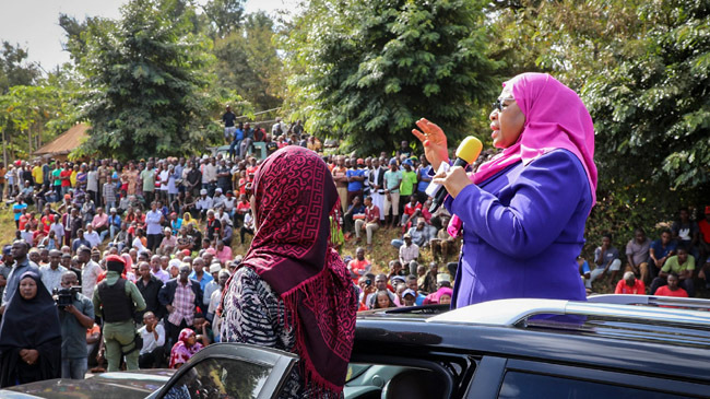 tanzania first woman president inner