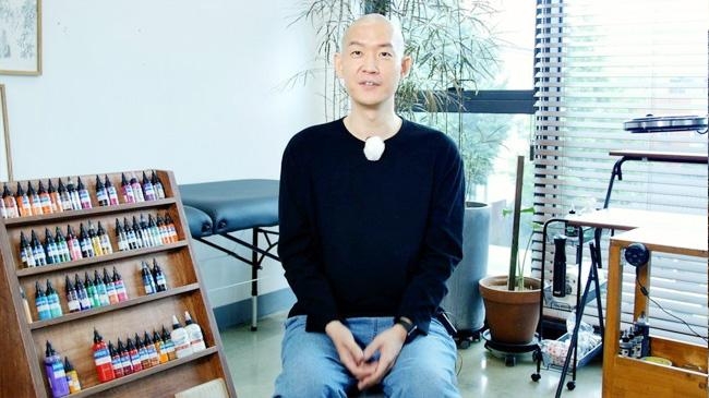 tattooist doy south korea
