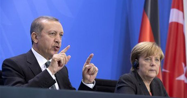 tayyip erdogan angela merkel