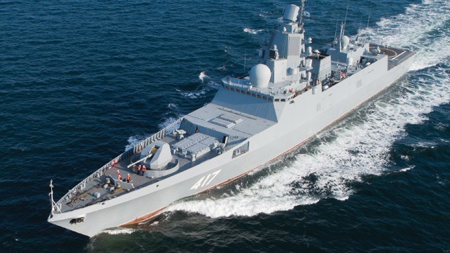 the admiral gorshkov frigate