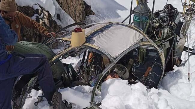 the helicopter crashed