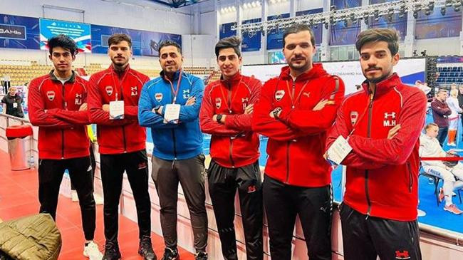the iraqi national fencing team