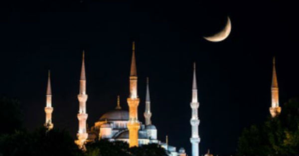 the moon of eid ul fitor