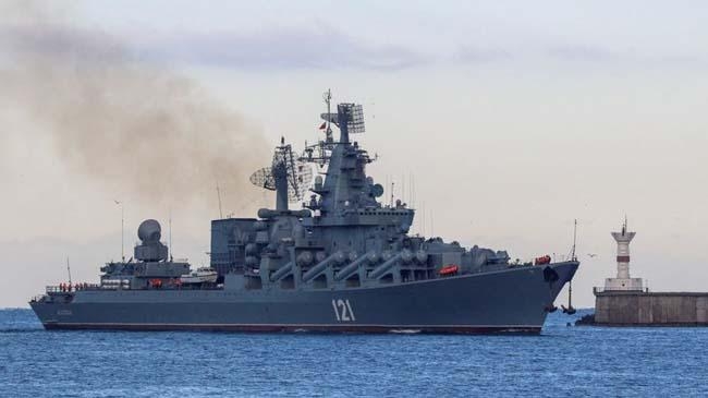 the russian navys guided missile cruiser moskva