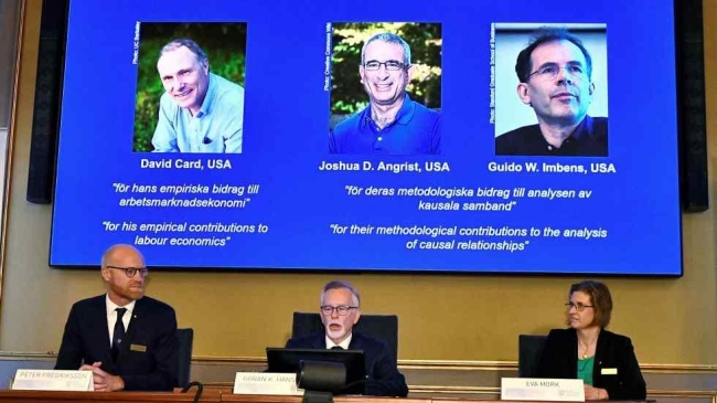 three american economists won the nobel prize in economics