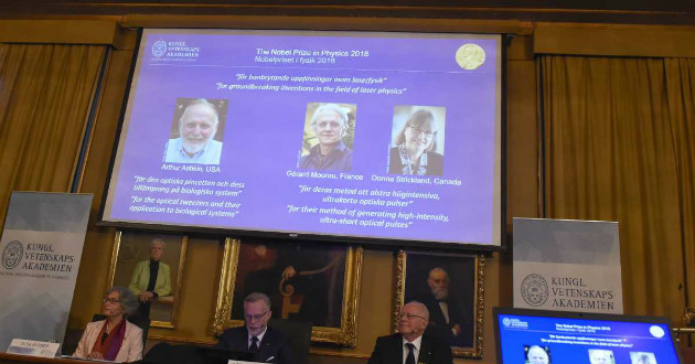 three physics scientist nobel prize