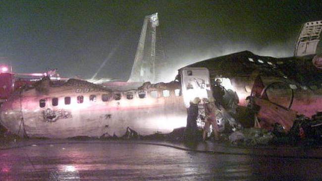 timeline of airplane crash 5