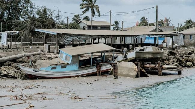 tonga internet connection resettled