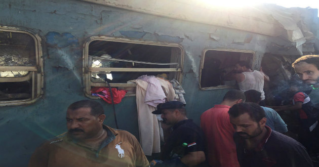 train crush on Egypt