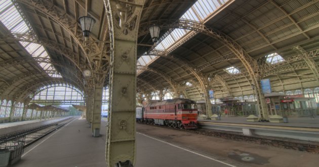 train station of russia