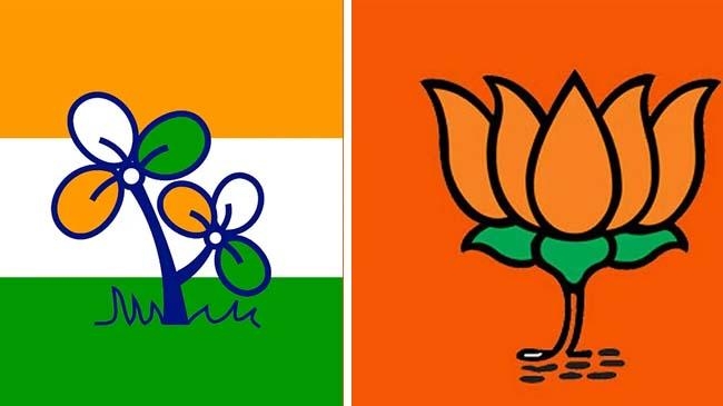 trinomul and bjp