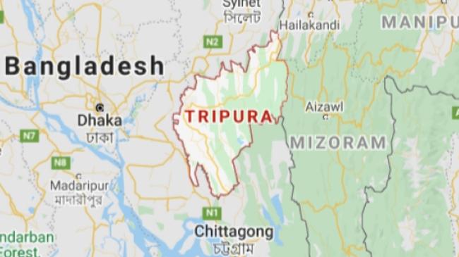 tripura map