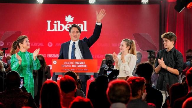 trudeau wins third term