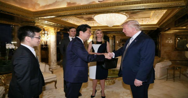 trump abe meeting