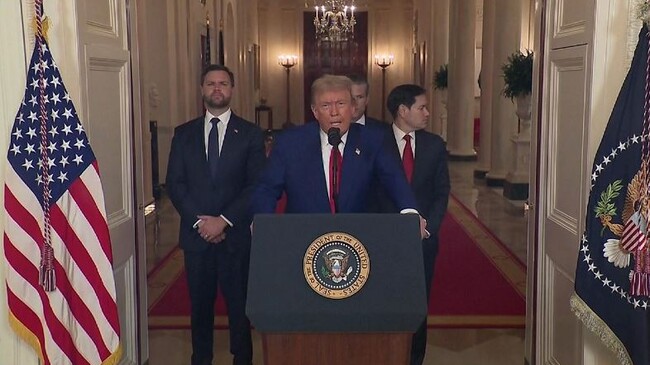 trump addresses nation