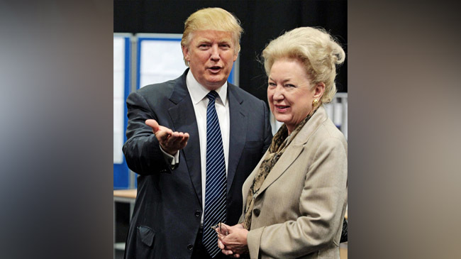trump and his sister