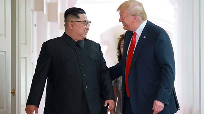 trump and kim home