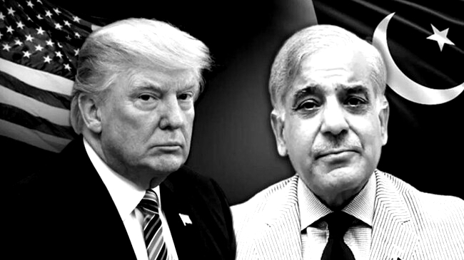 trump and shahbaz sharif
