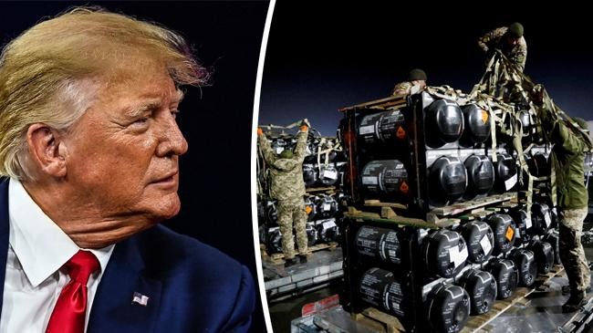 trump and us arms in ukraine