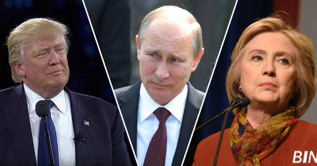 trump hillary putin