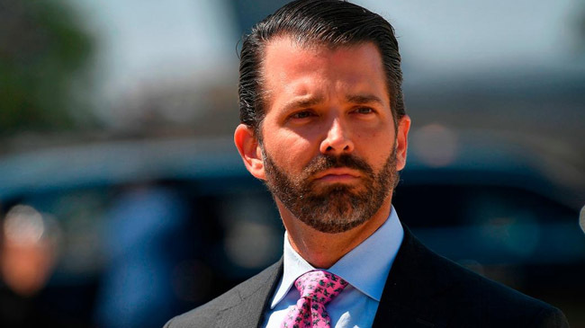 trump junior tests positive