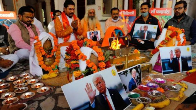 trump puja india