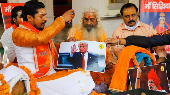 trump puja india1